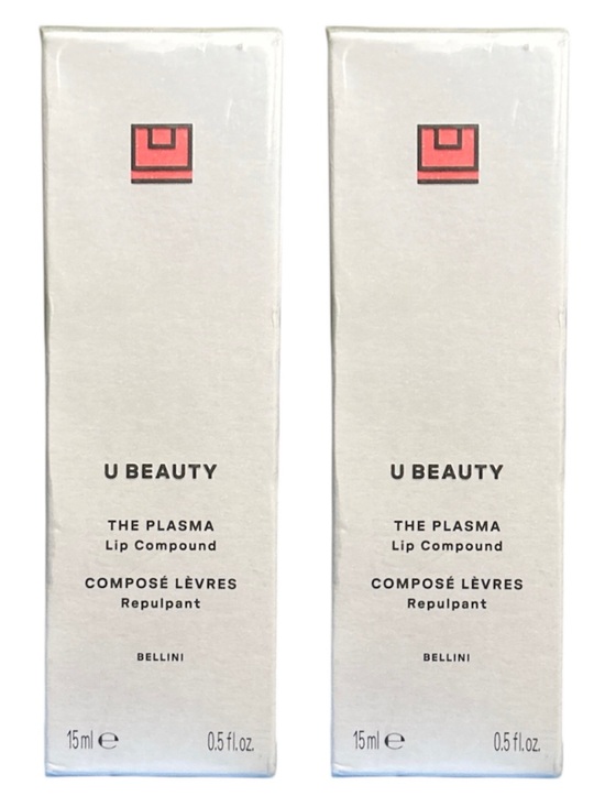 U Beauty Other - (2 Pack) U Beauty The Plasma Lip Compound Bellini Champagne Coral Peptides NEW